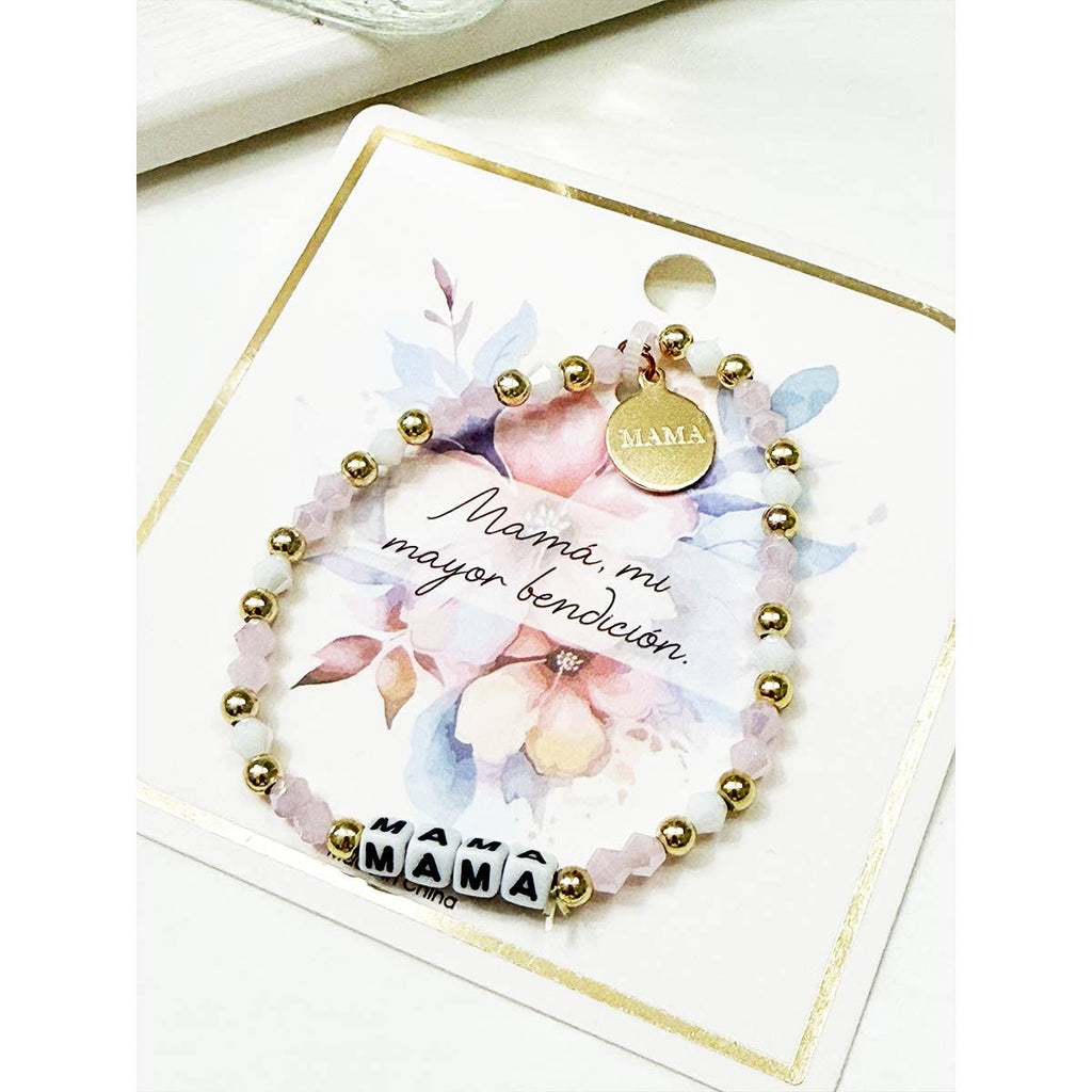 Mix Beads MAMA Inpirational Bracelet