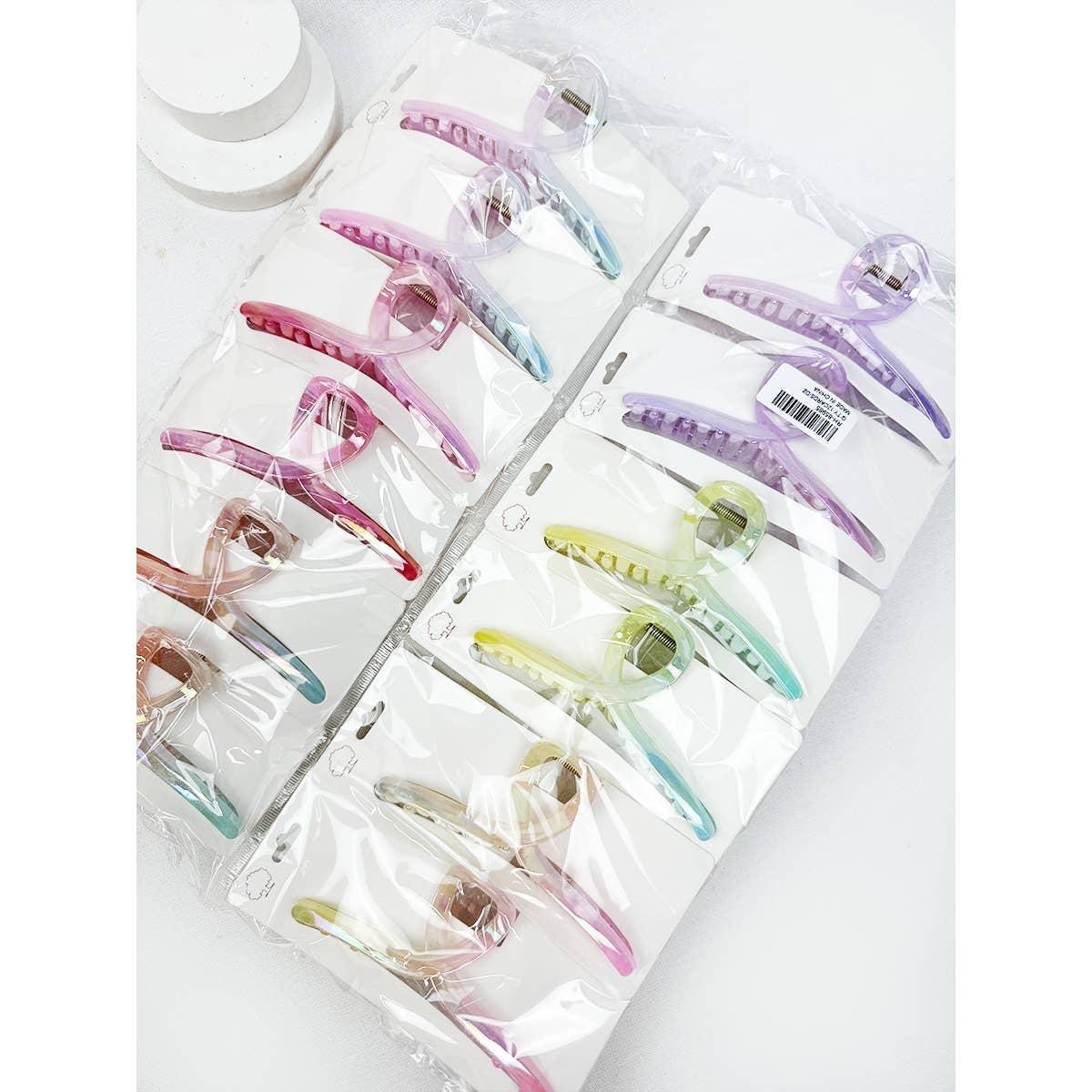 Jumbo Ombre Minimal Style Hair Claw