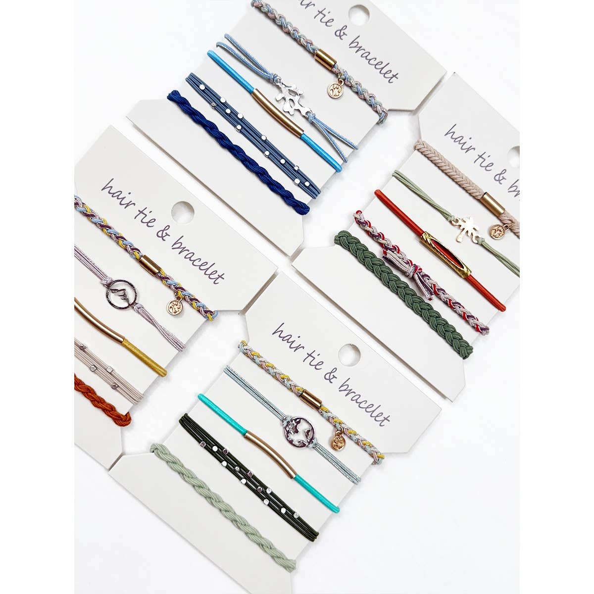 Boho Inspired Hair Tie Bracelets