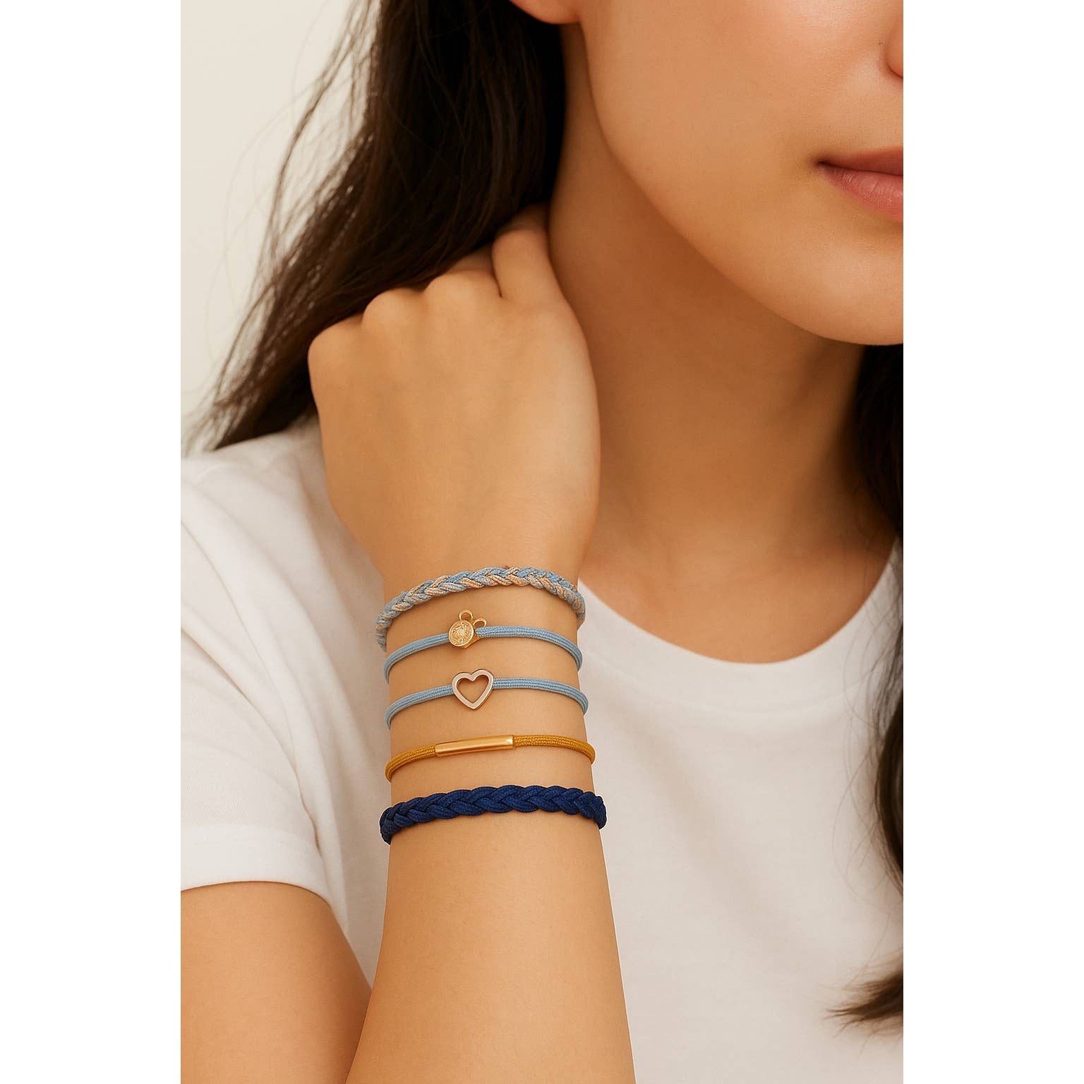 Boho Inspired Hair Tie Bracelets