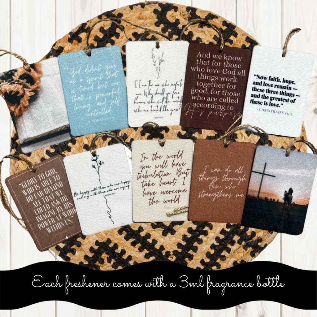 Christian Cowgirl Car Freshener Bundle