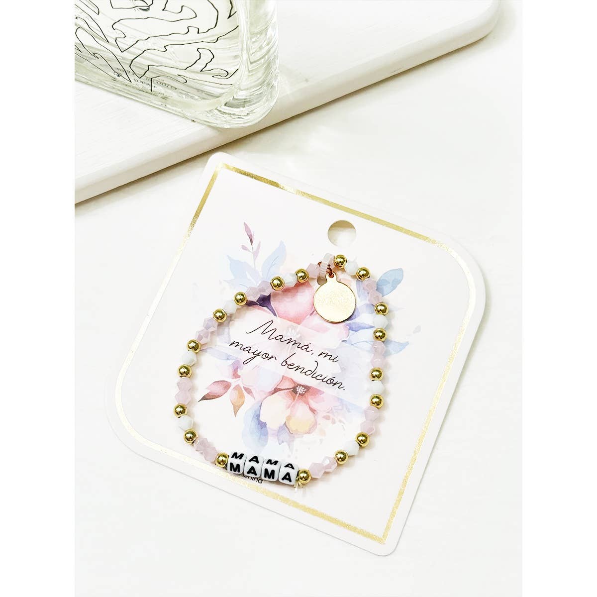 Mix Beads MAMA Inpirational Bracelet