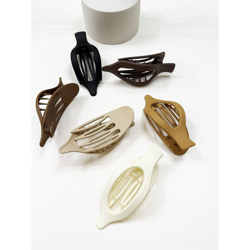 Neutral Tone of Flat Hair Claw