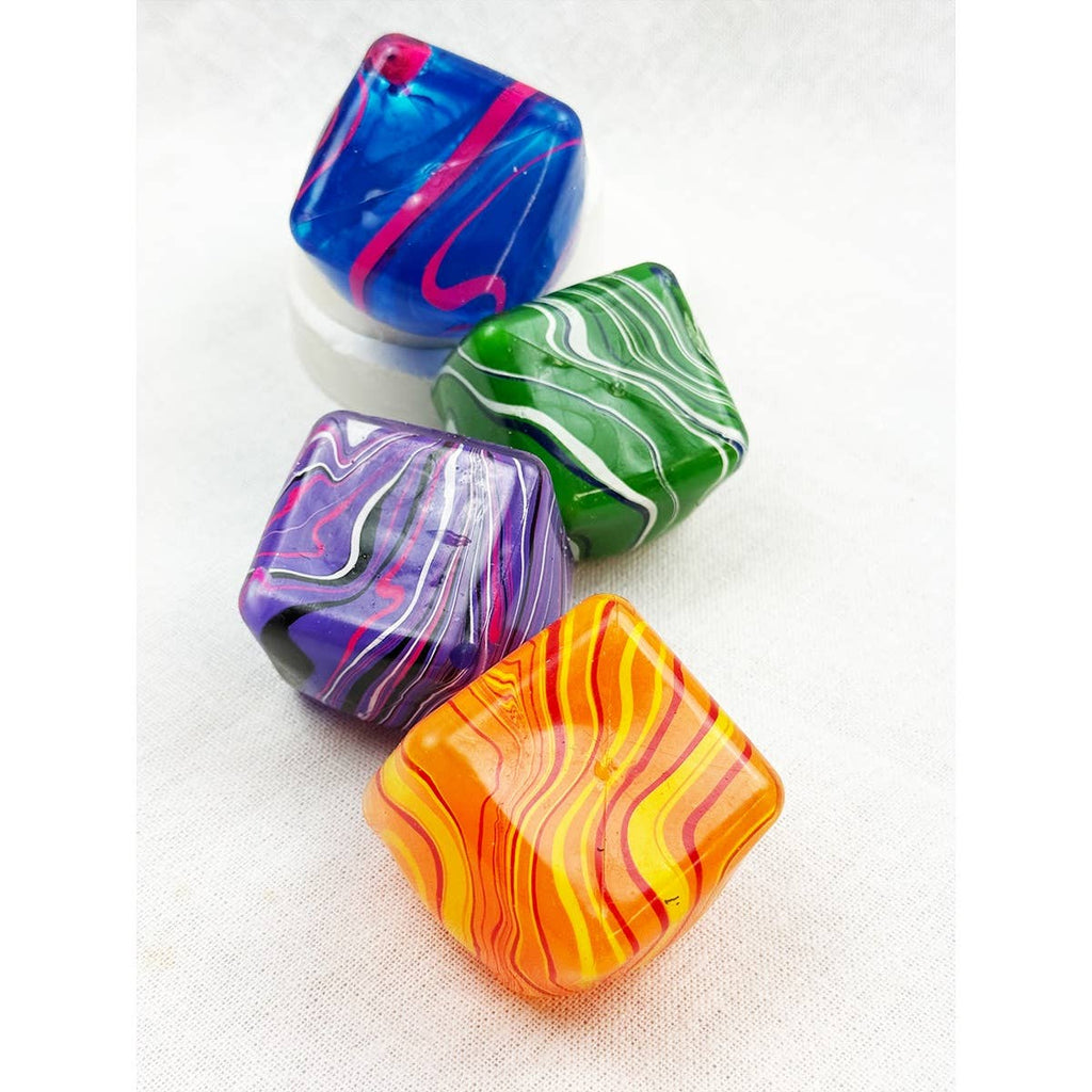 Marble Pattern Squeeze Cube Squishy