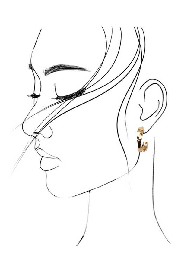 Multi Classic Hoop Earring Trio