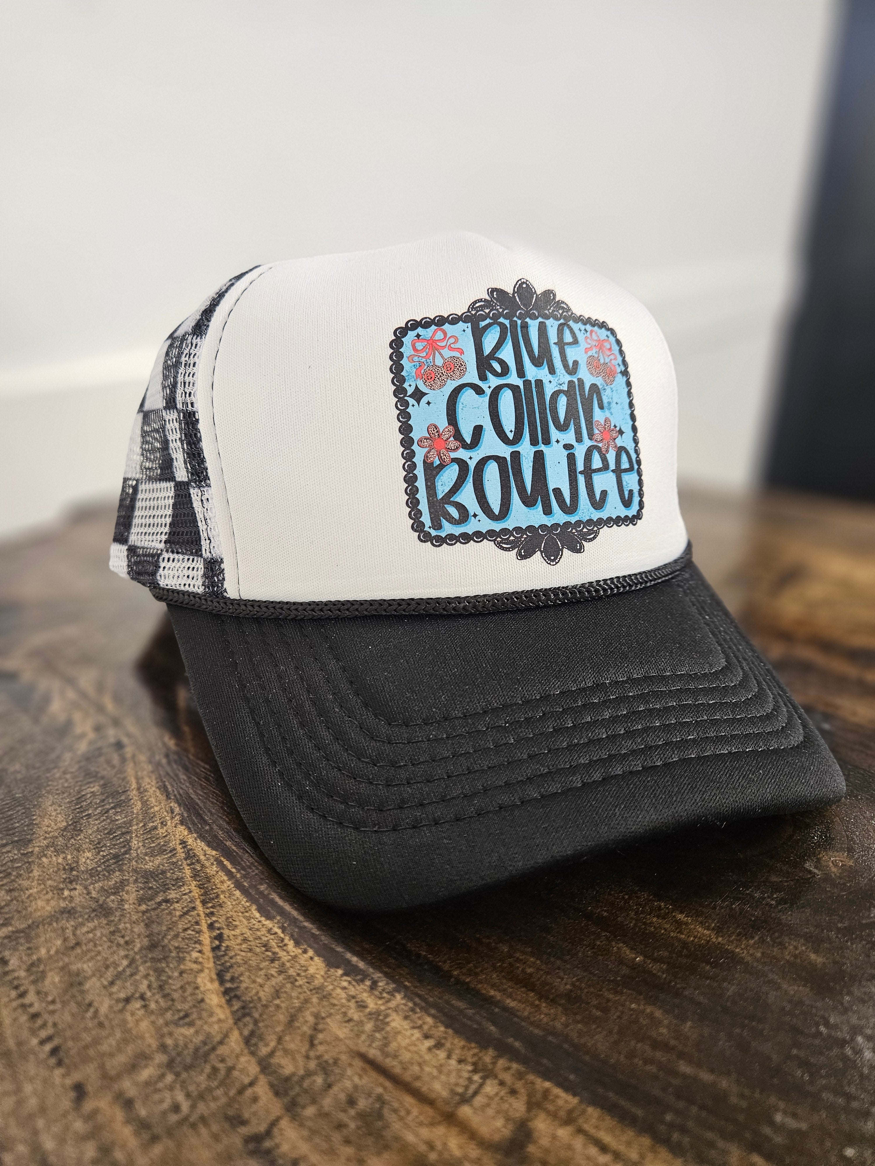 Blue Collar Boujee Ball Cap