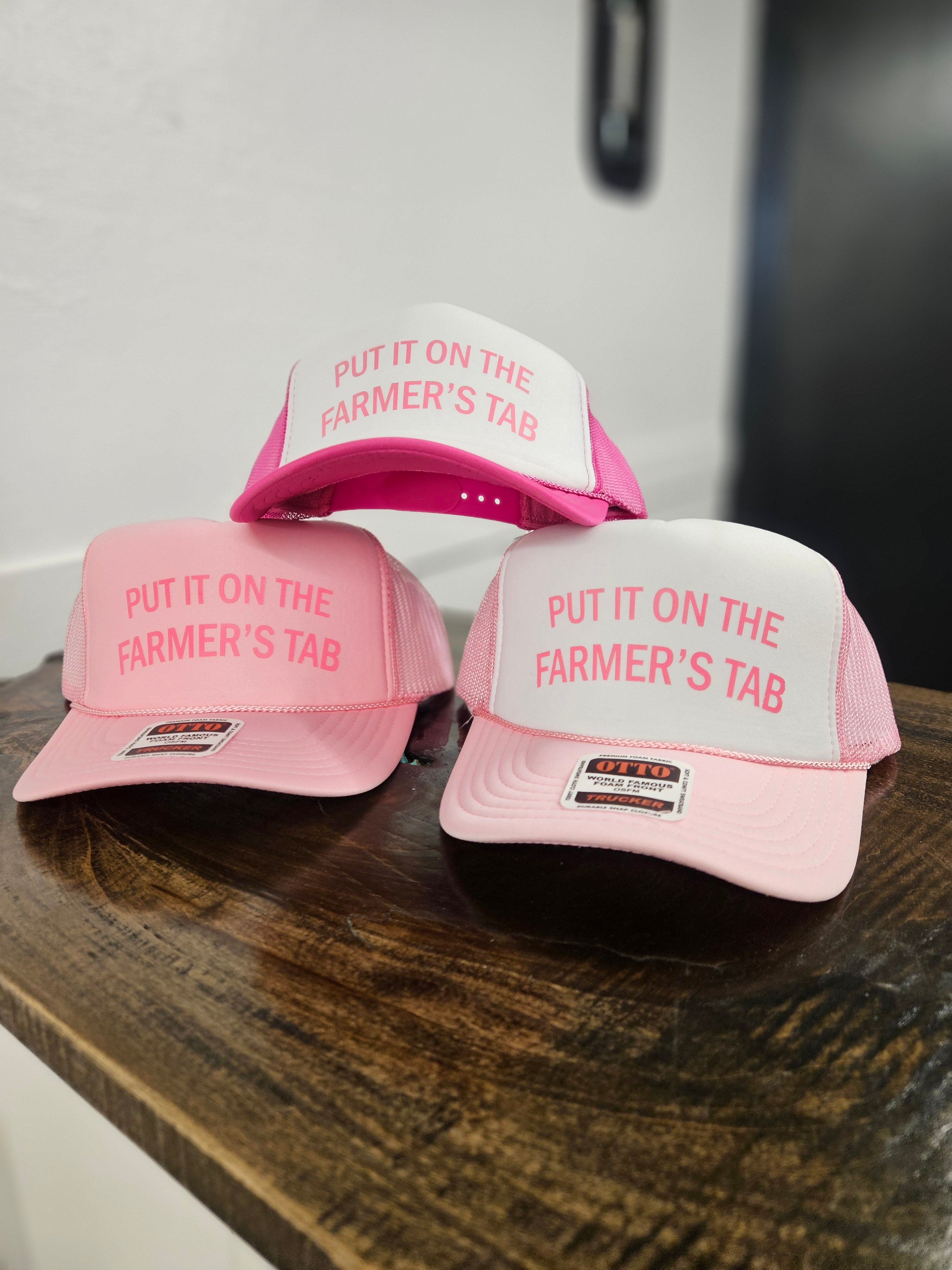 Put it on the Farmer's Tab Ball Cap