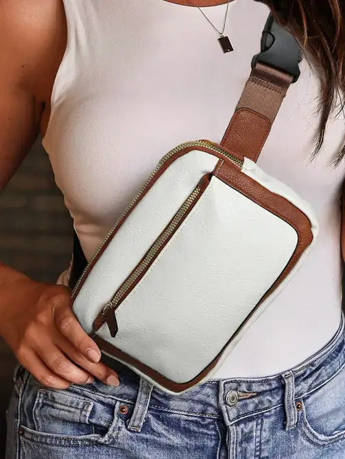 Mini PU Leather Crossbody with Adjustable Strap