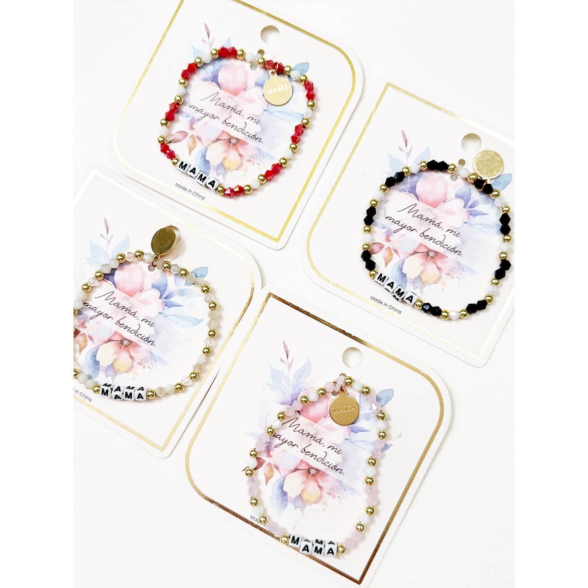 Mix Beads MAMA Inpirational Bracelet