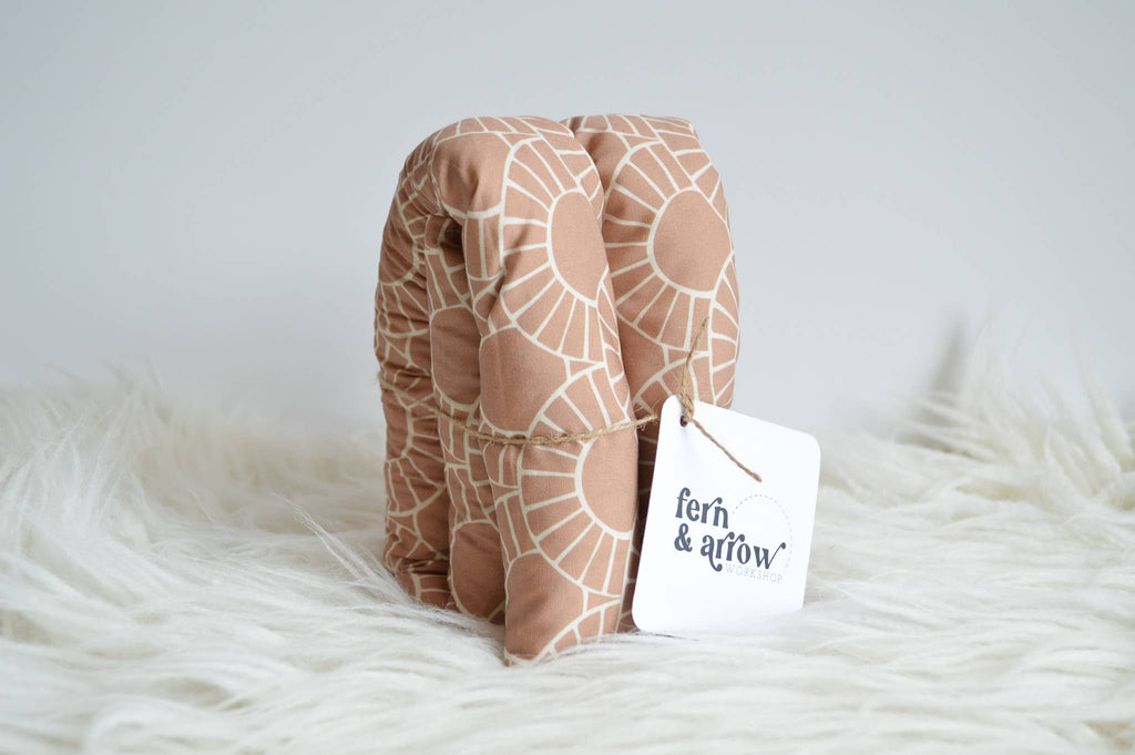 Boho Aromatherapy Neck Wrap - Small Mosaic Print