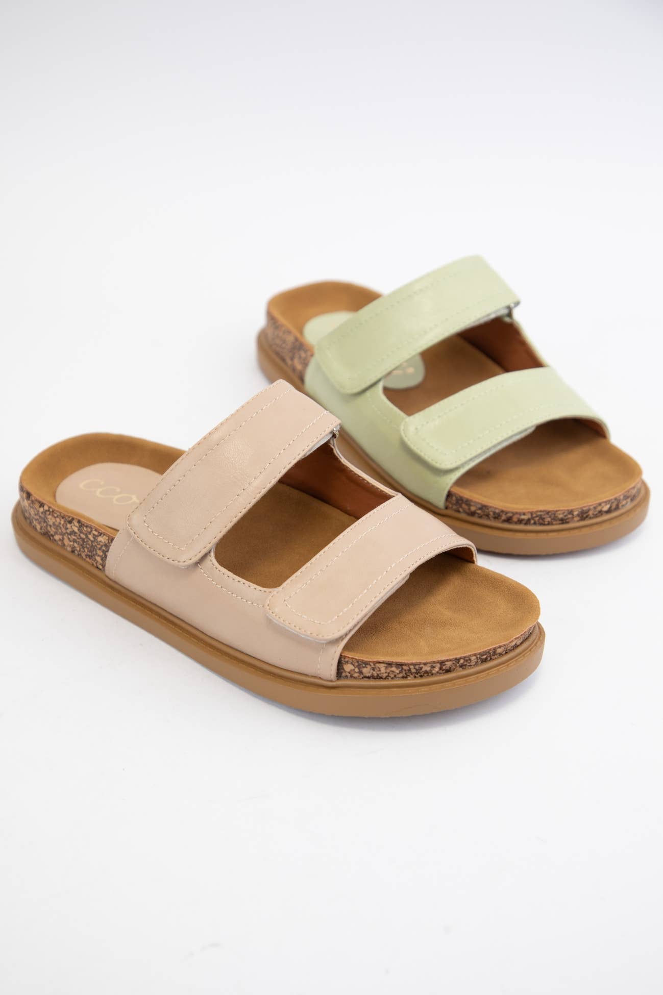 GWEN CORK SOLE SLIDE SANDAL