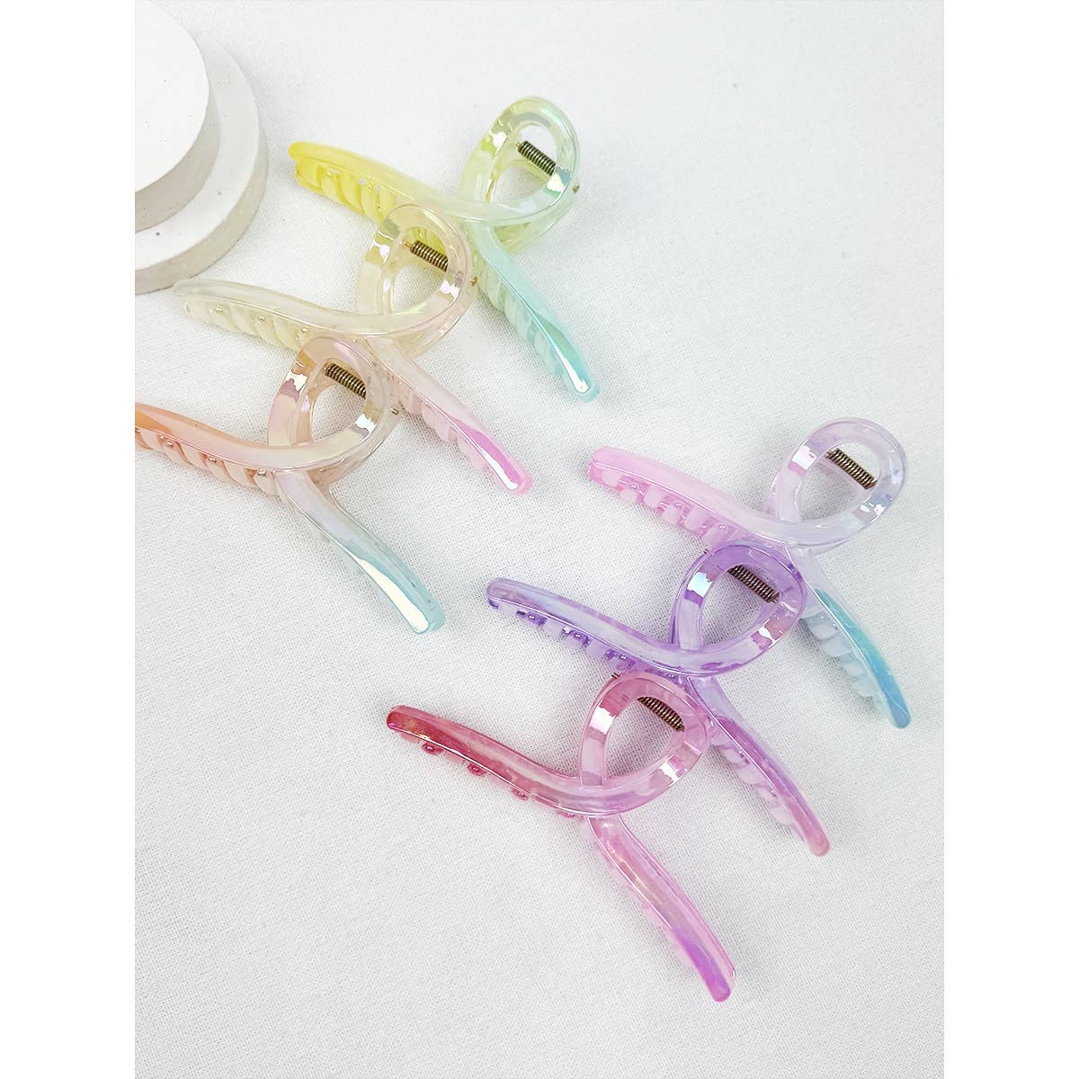 Jumbo Ombre Minimal Style Hair Claw