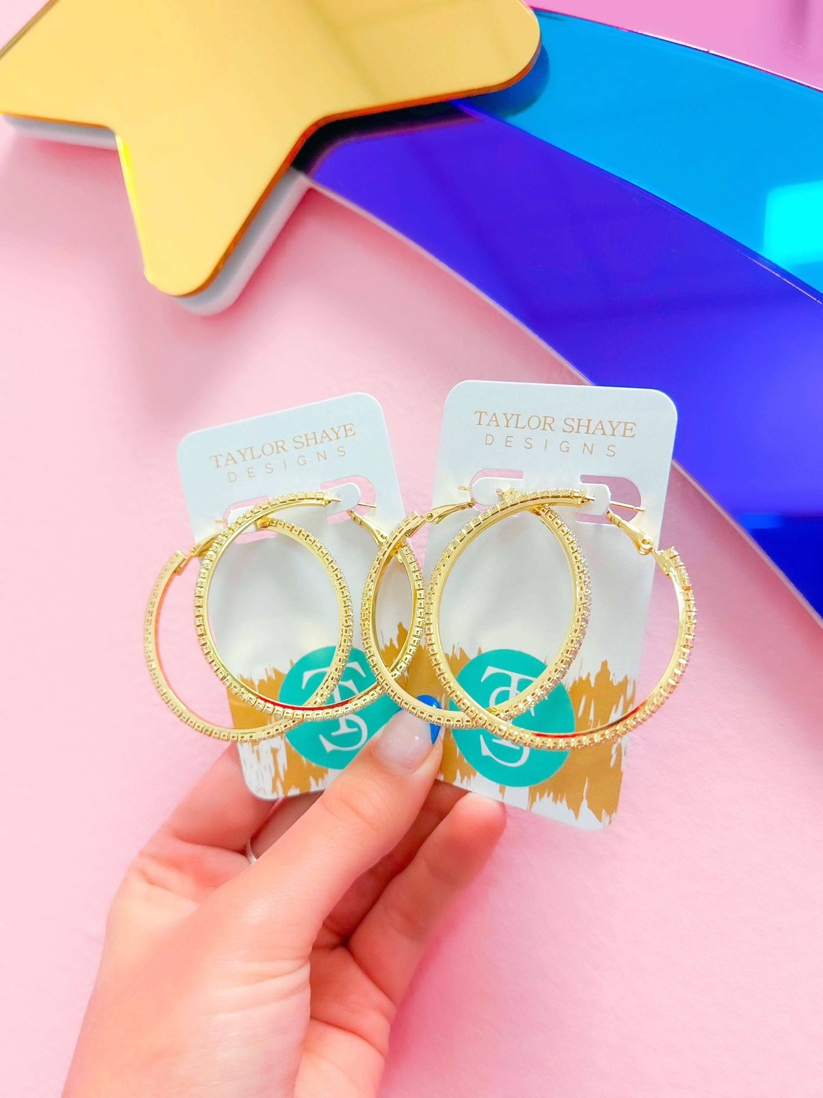 Marjorie CZ Hoops