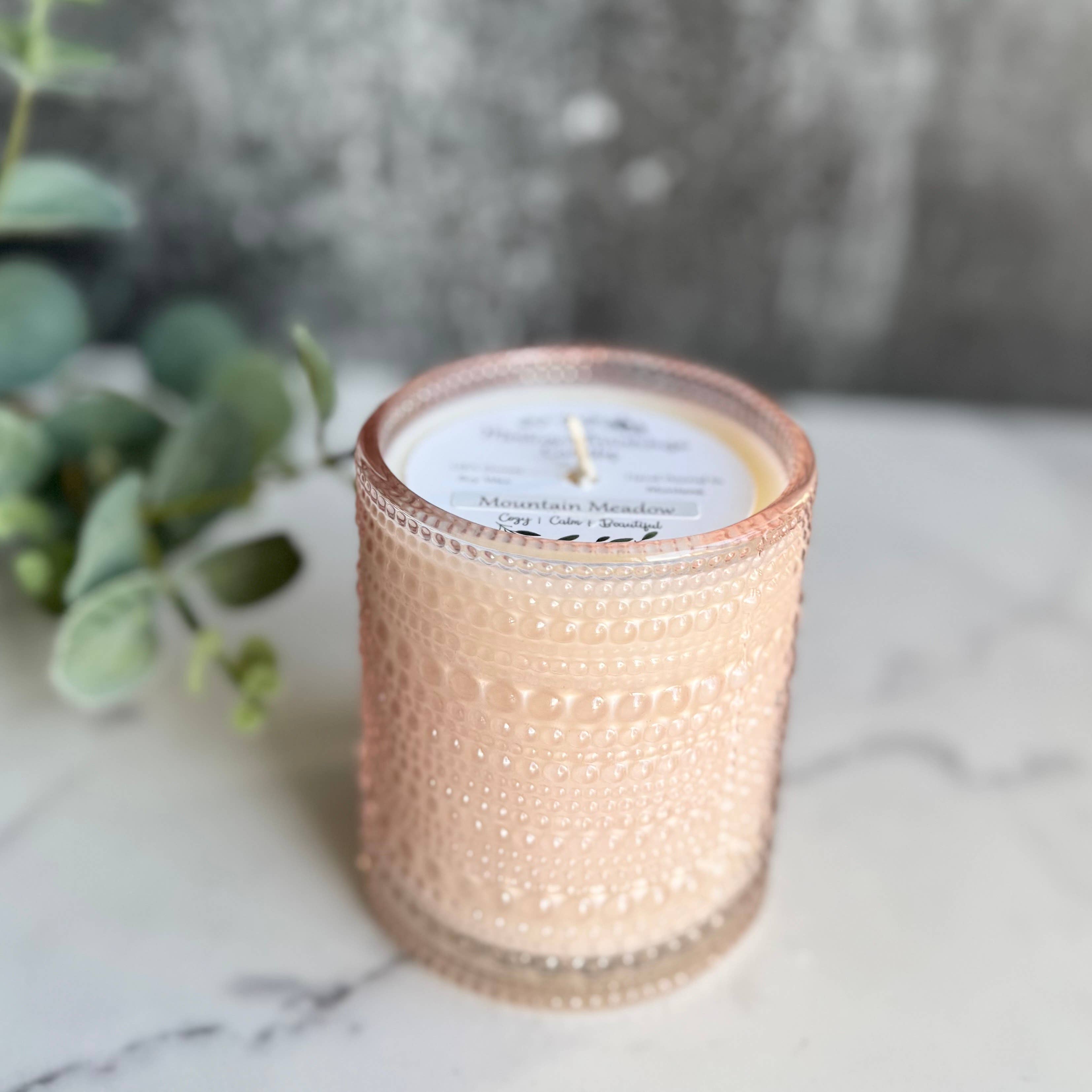Blush Bubble Glass - 10 ounce