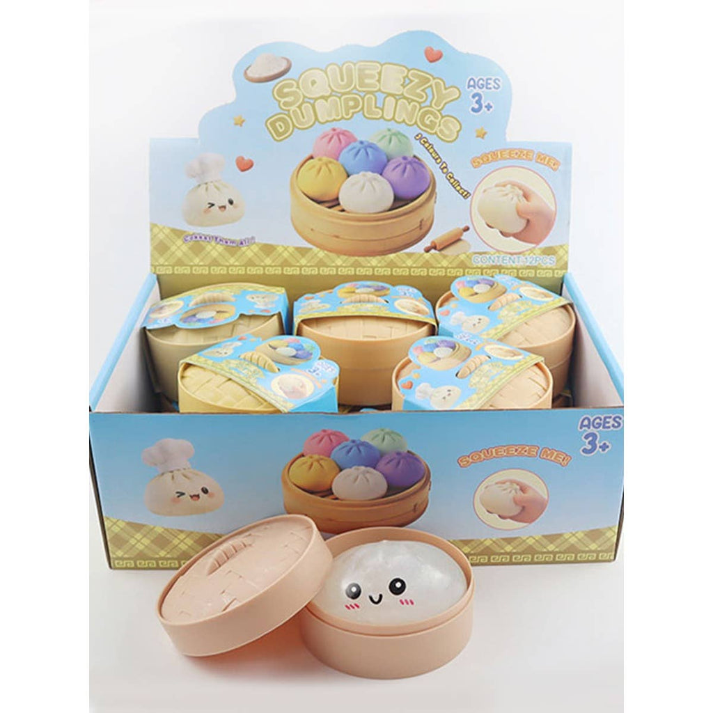 Mystery Dumpling Squishy with Steamer