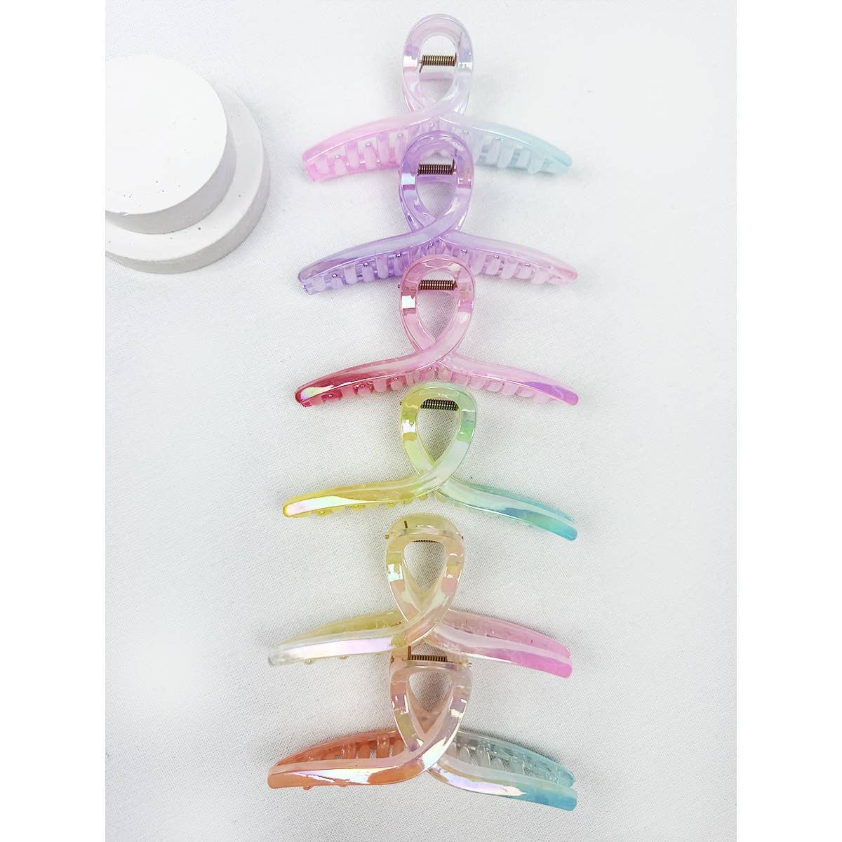 Jumbo Ombre Minimal Style Hair Claw