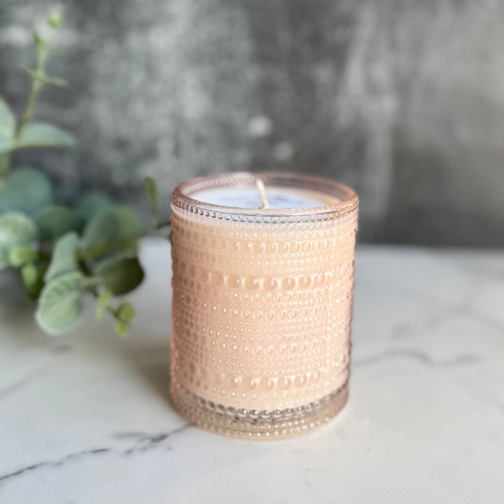 Blush Bubble Glass - 10 ounce