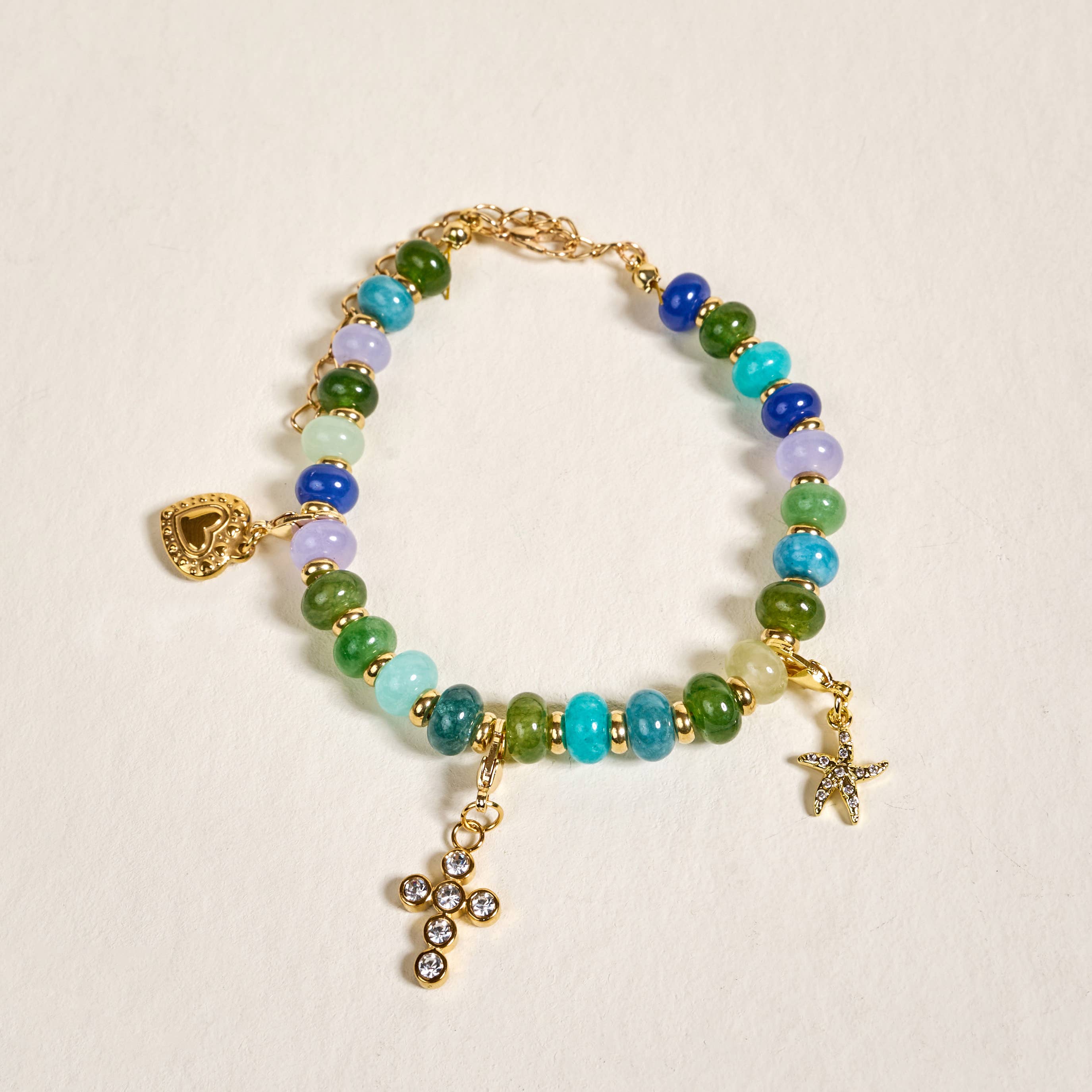 Stone Candy Bracelet–True Blues