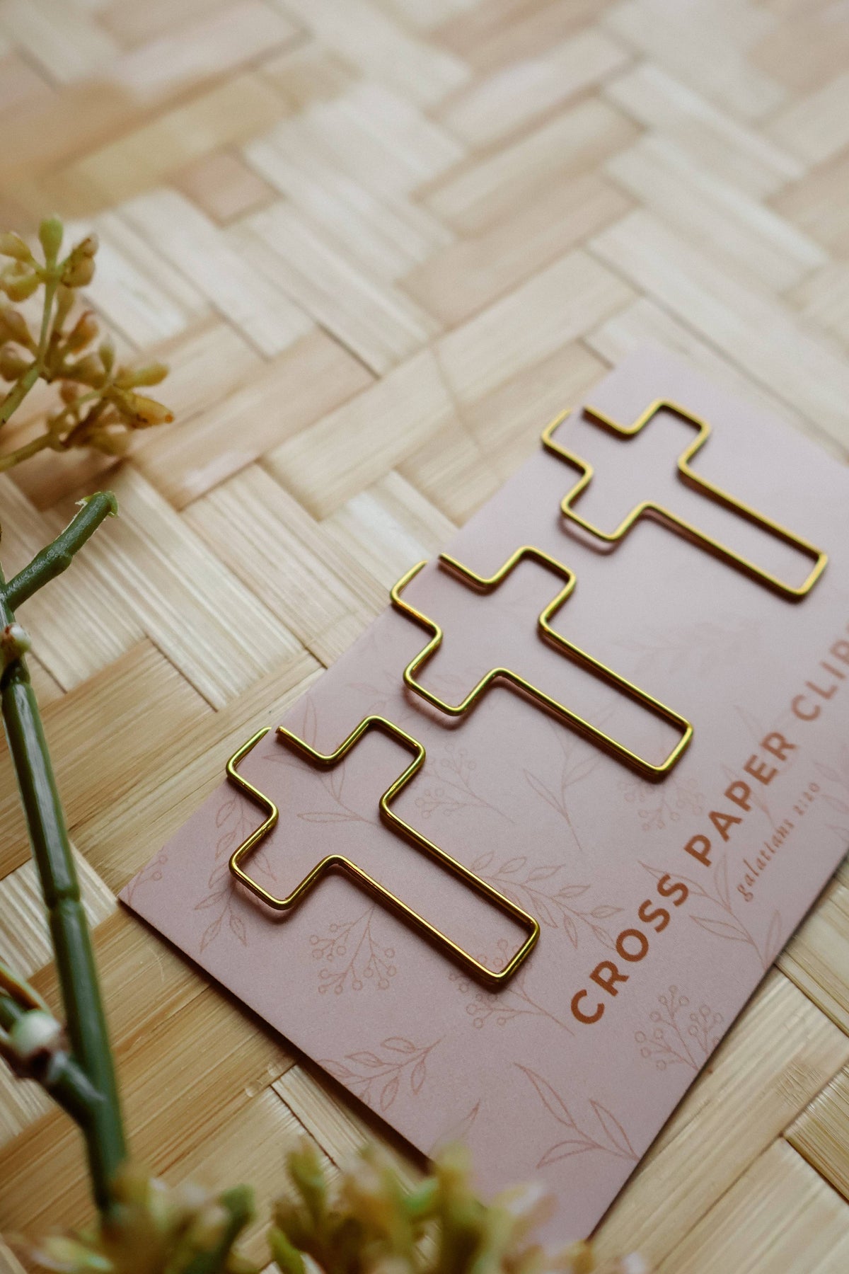 Cross Paper Clips | Set of 3