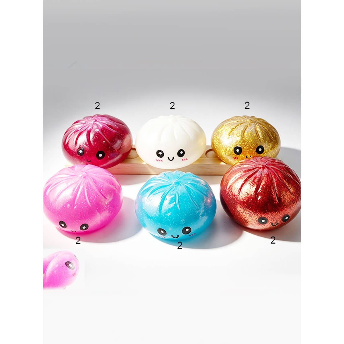 Mystery Dumpling Squishy with Steamer
