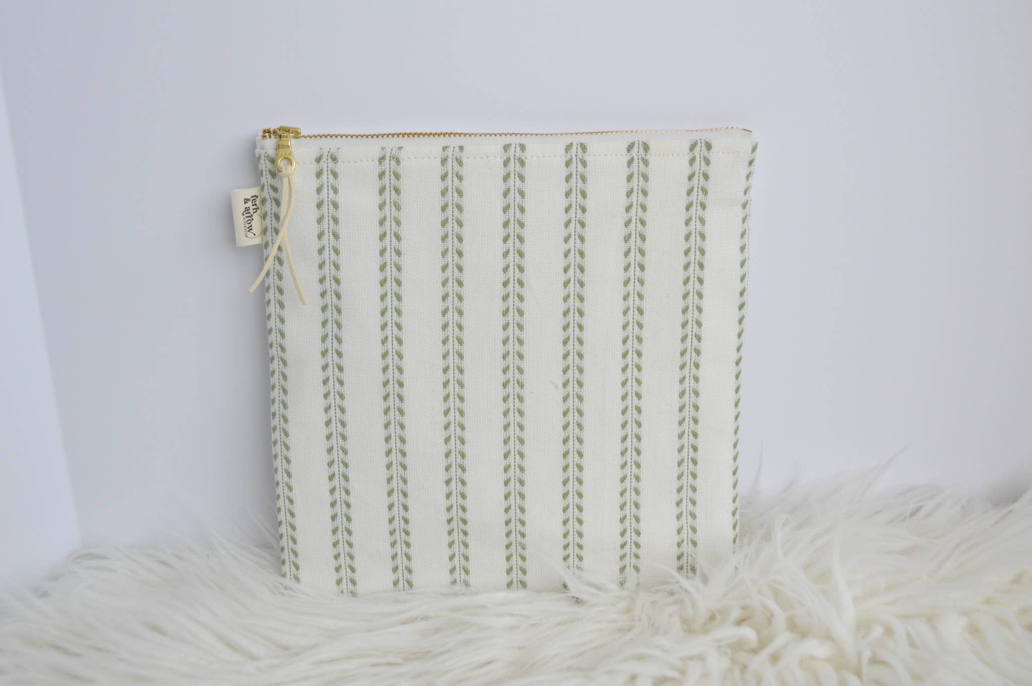 Water Resistant PUL Wet / Dry Bag - Sage Duckcloth