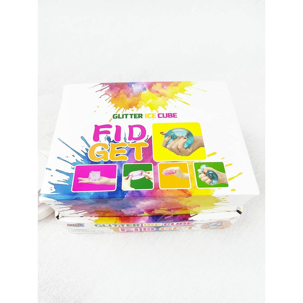 Glitter Mini Ice Cube Squishy Fidget Toy