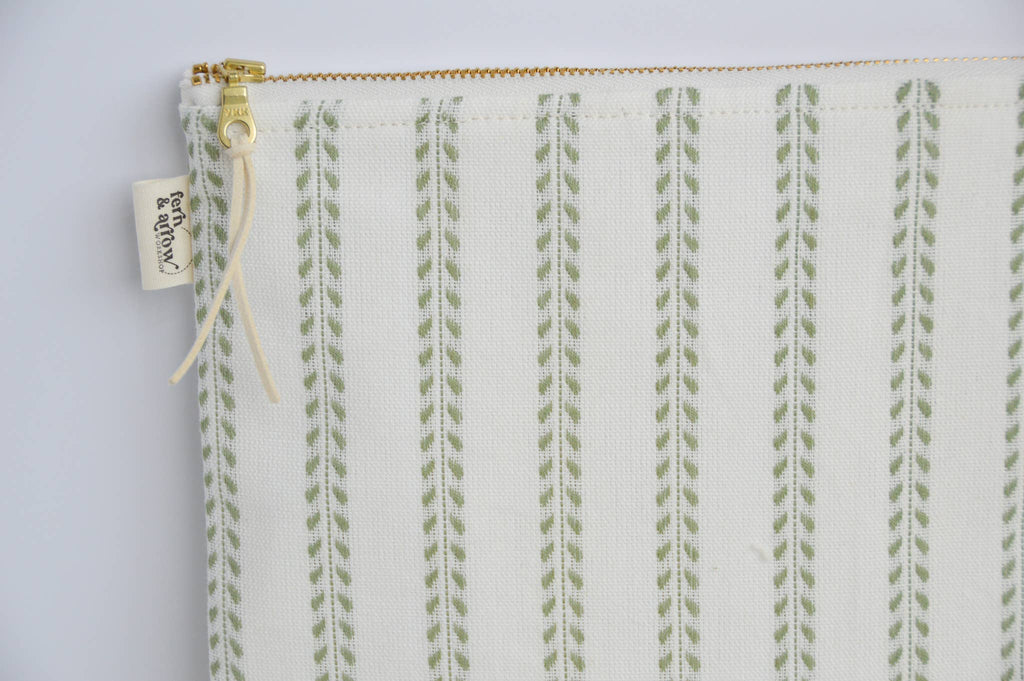 Water Resistant PUL Wet / Dry Bag - Sage Duckcloth
