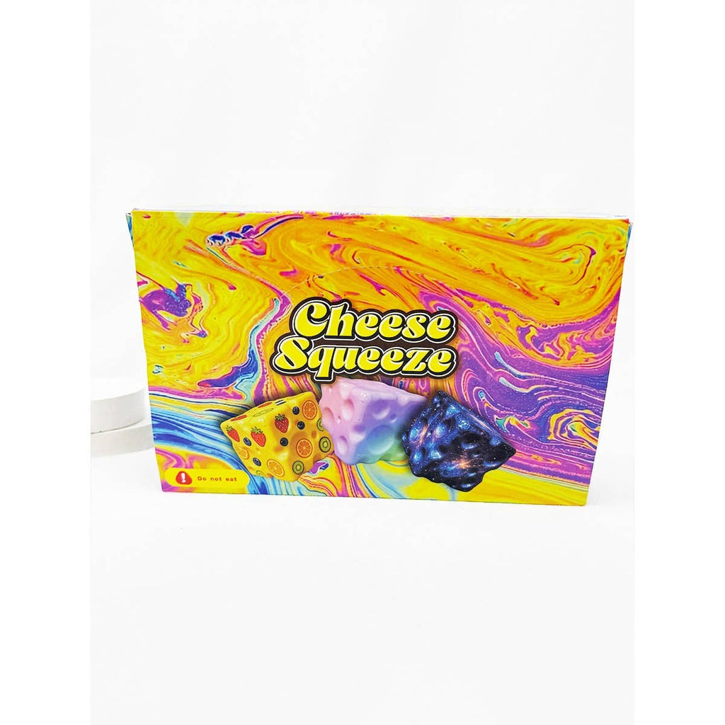 Marbled Slow Rising Cheese Squishy Toy