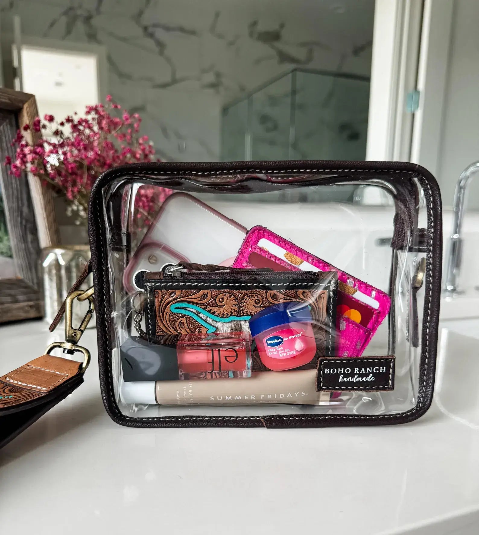 DARLA CLEAR WRISTLET