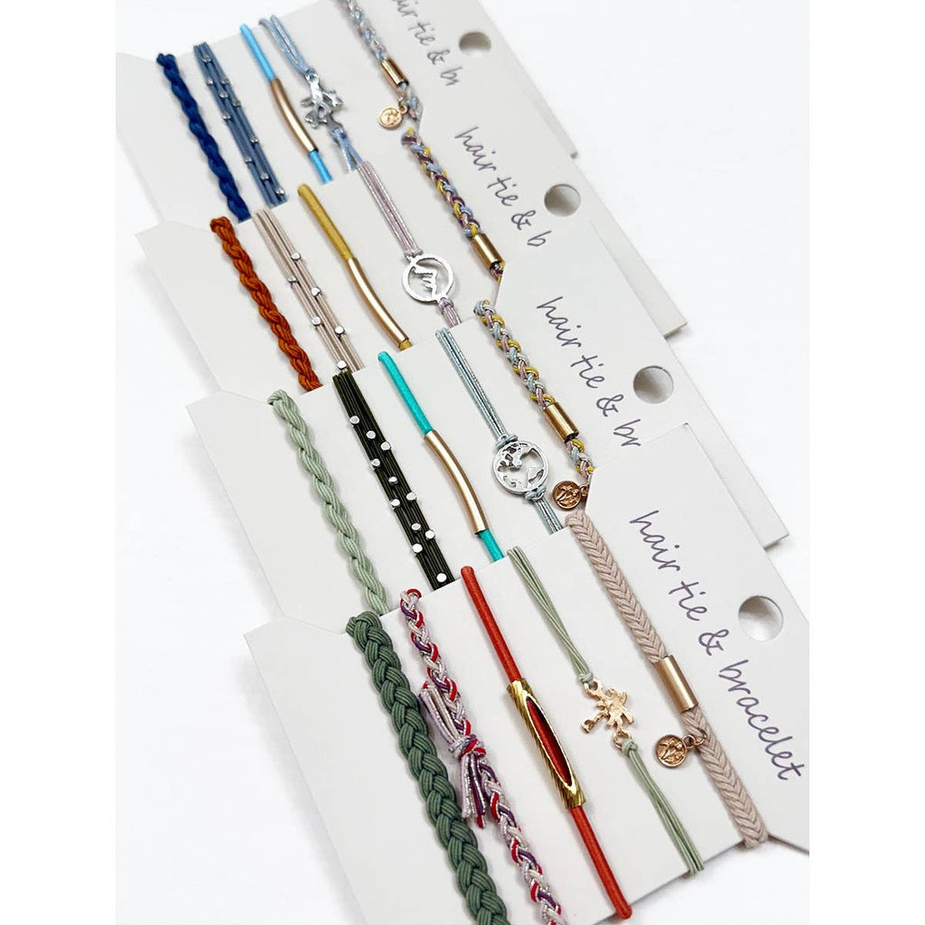 Boho Inspired Hair Tie Bracelets