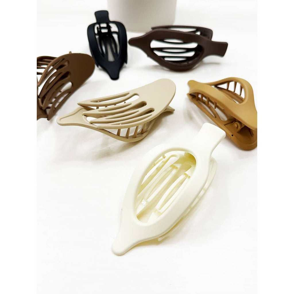 Neutral Tone of Flat Hair Claw