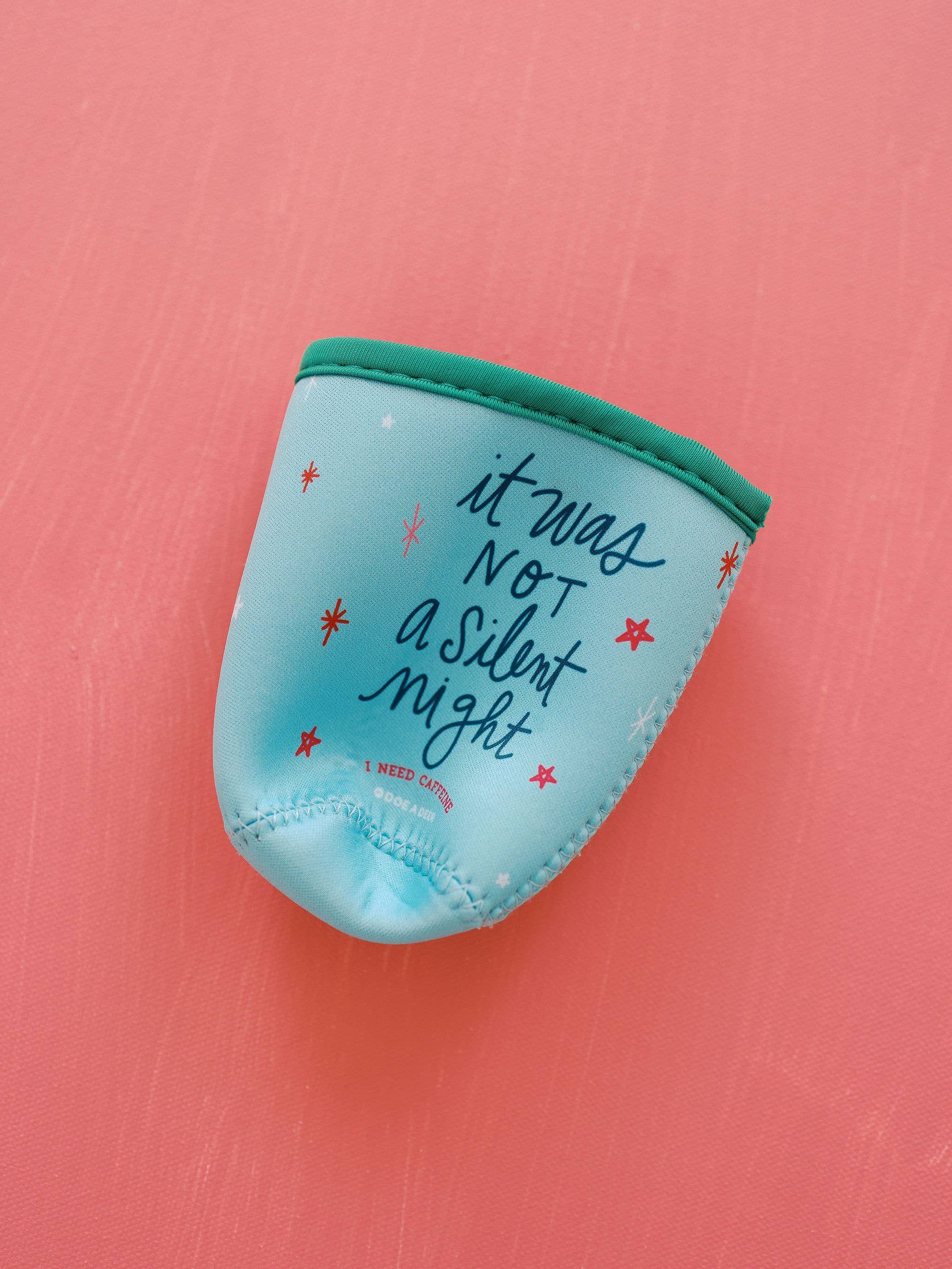 It Was Not A Silent Night Drink Sleeve | Christmas, Holiday