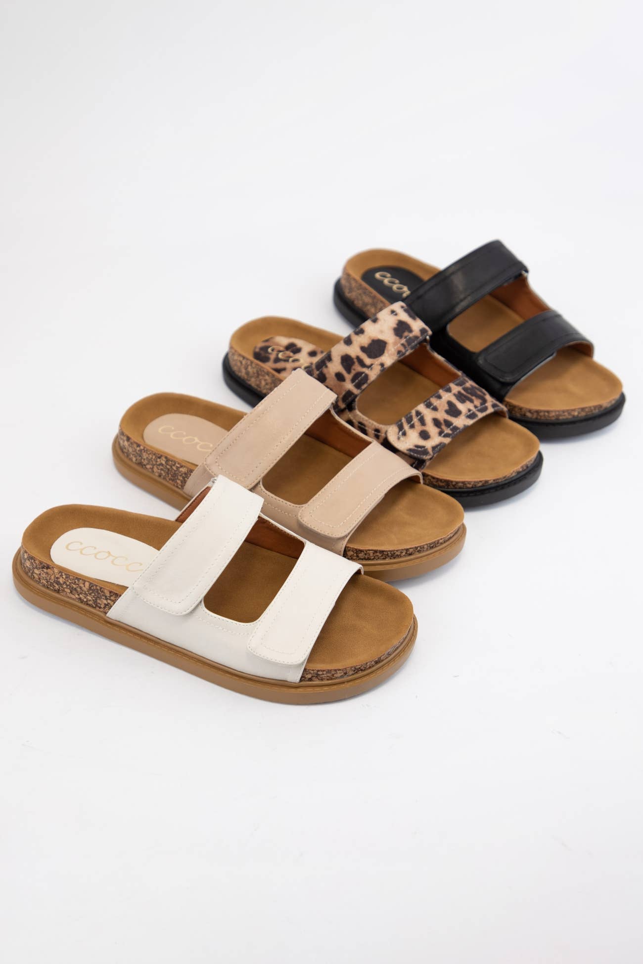 GWEN CORK SOLE SLIDE SANDAL