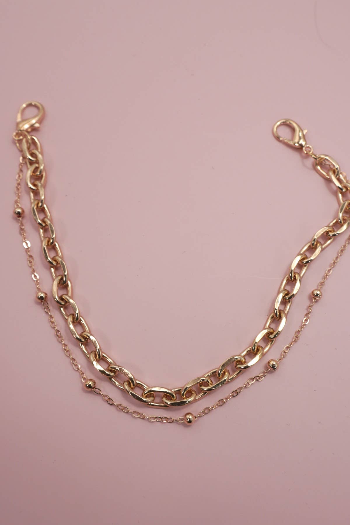 MULTI GOLD BALL CHAIN SHOE CHARM CHAIN