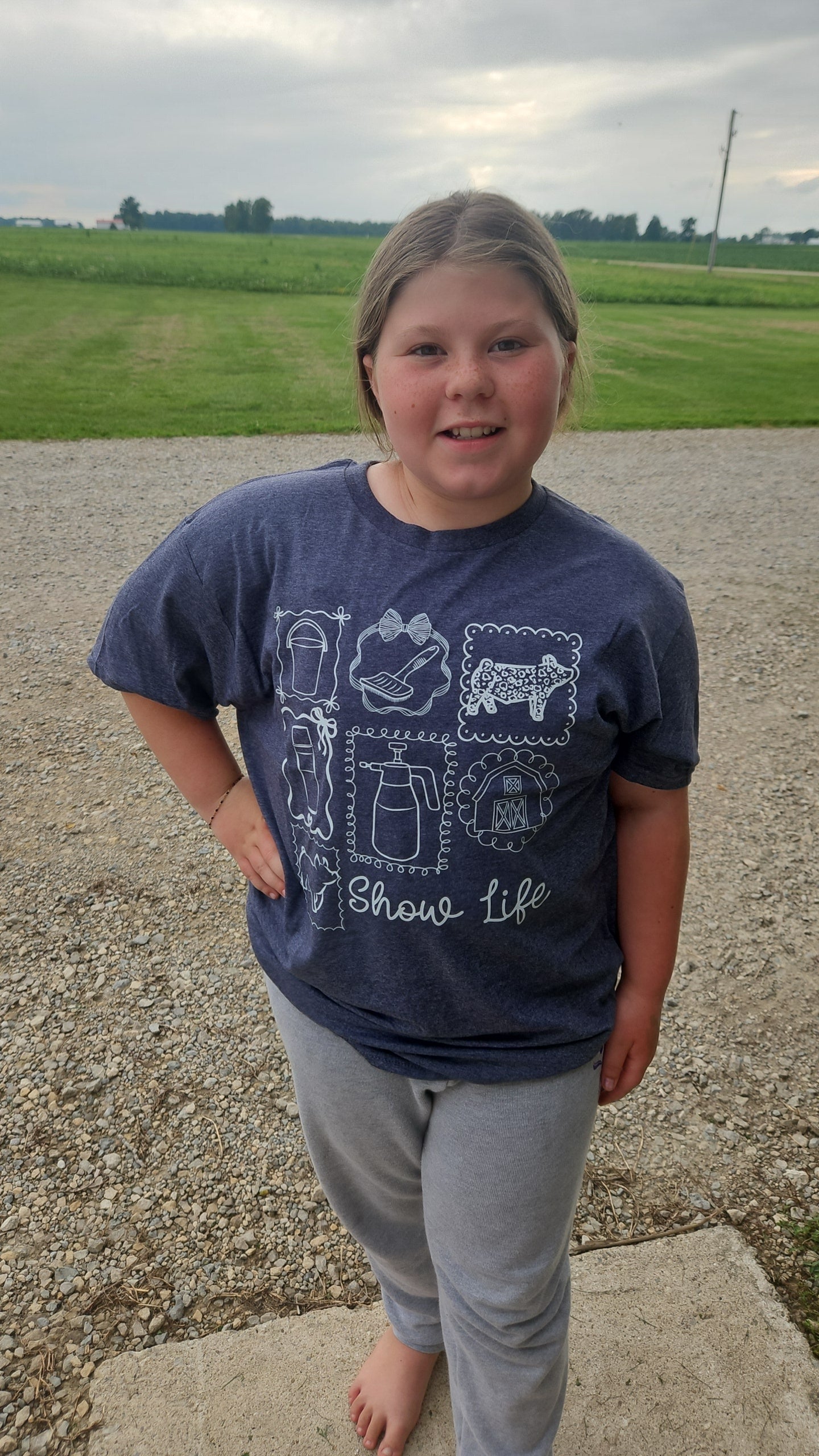 Pig Livestock Show Life Tee