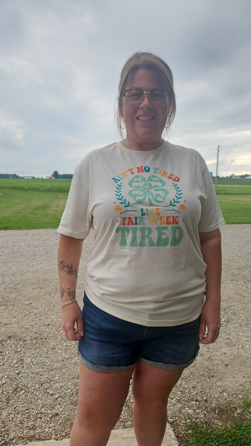 Ain't No Tired like Fair Week Tired Tee