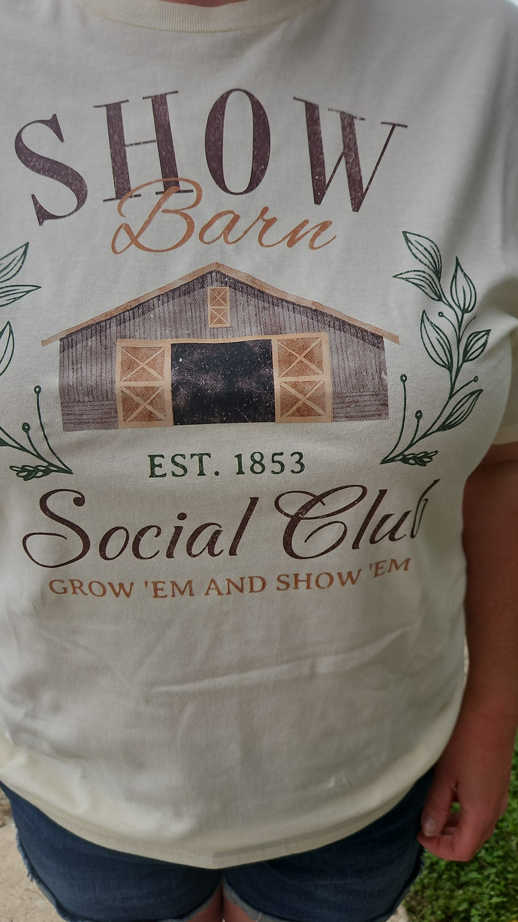 Show Barn Social Club Tee