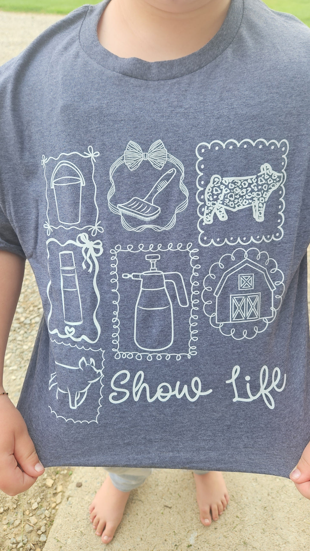 Pig Livestock Show Life Tee