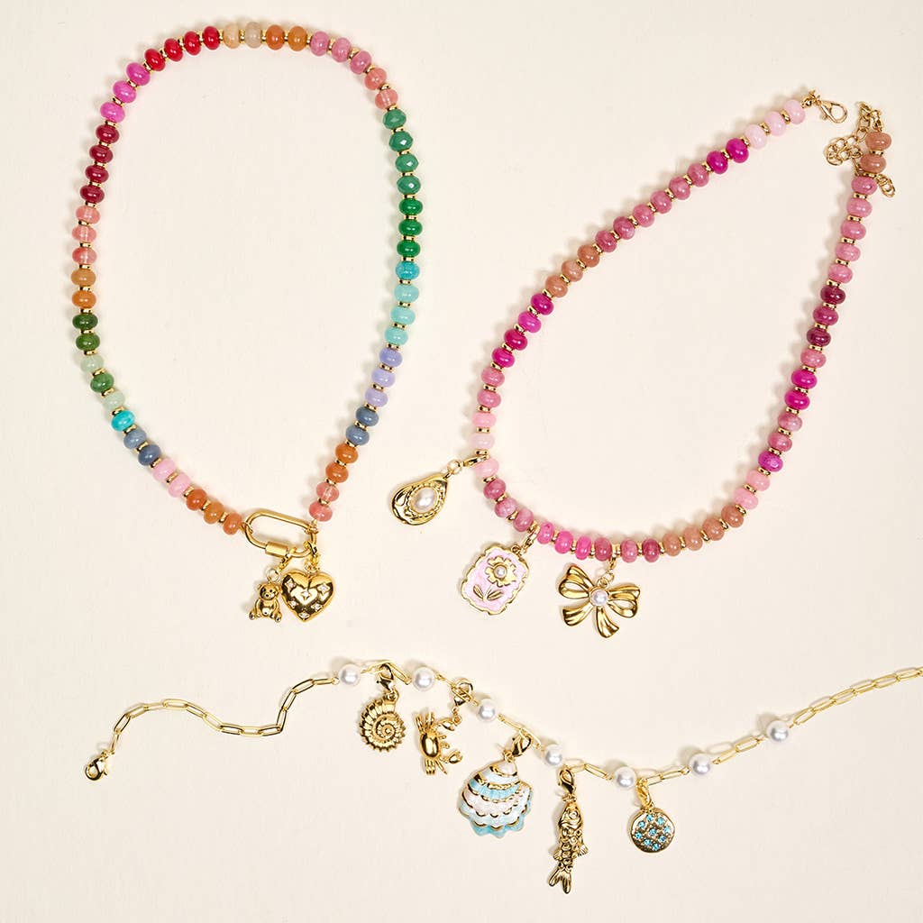 Stone Candy Necklace–Color Crush