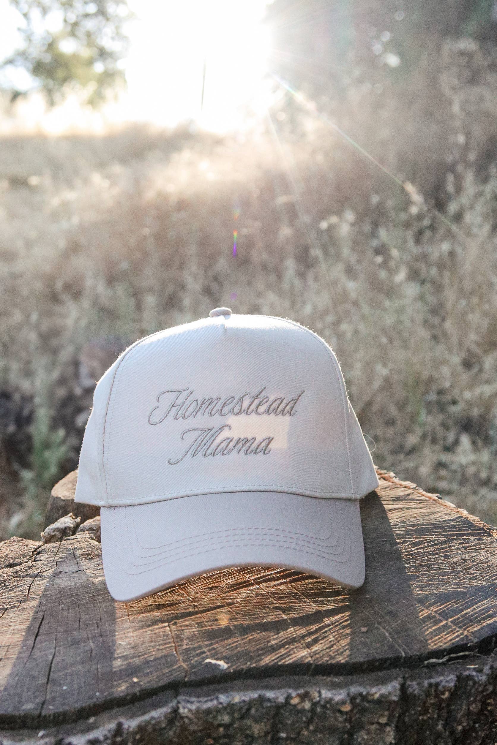 Homestead Mama Embroidered Hat