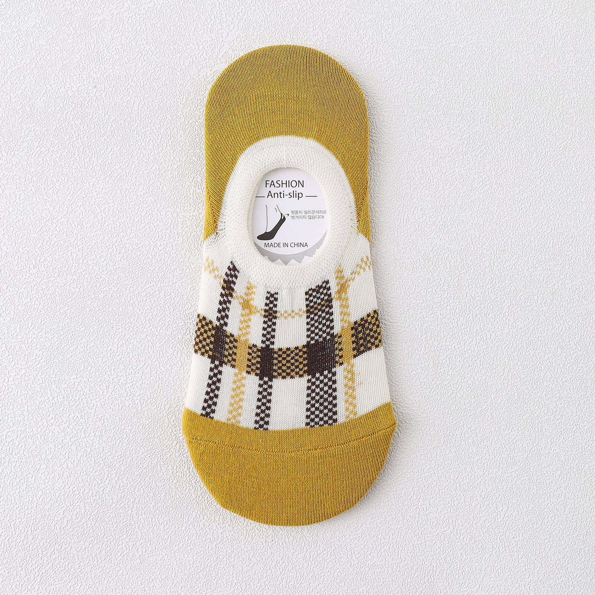 Lattice No Show Socks Womens Cotton For Flats