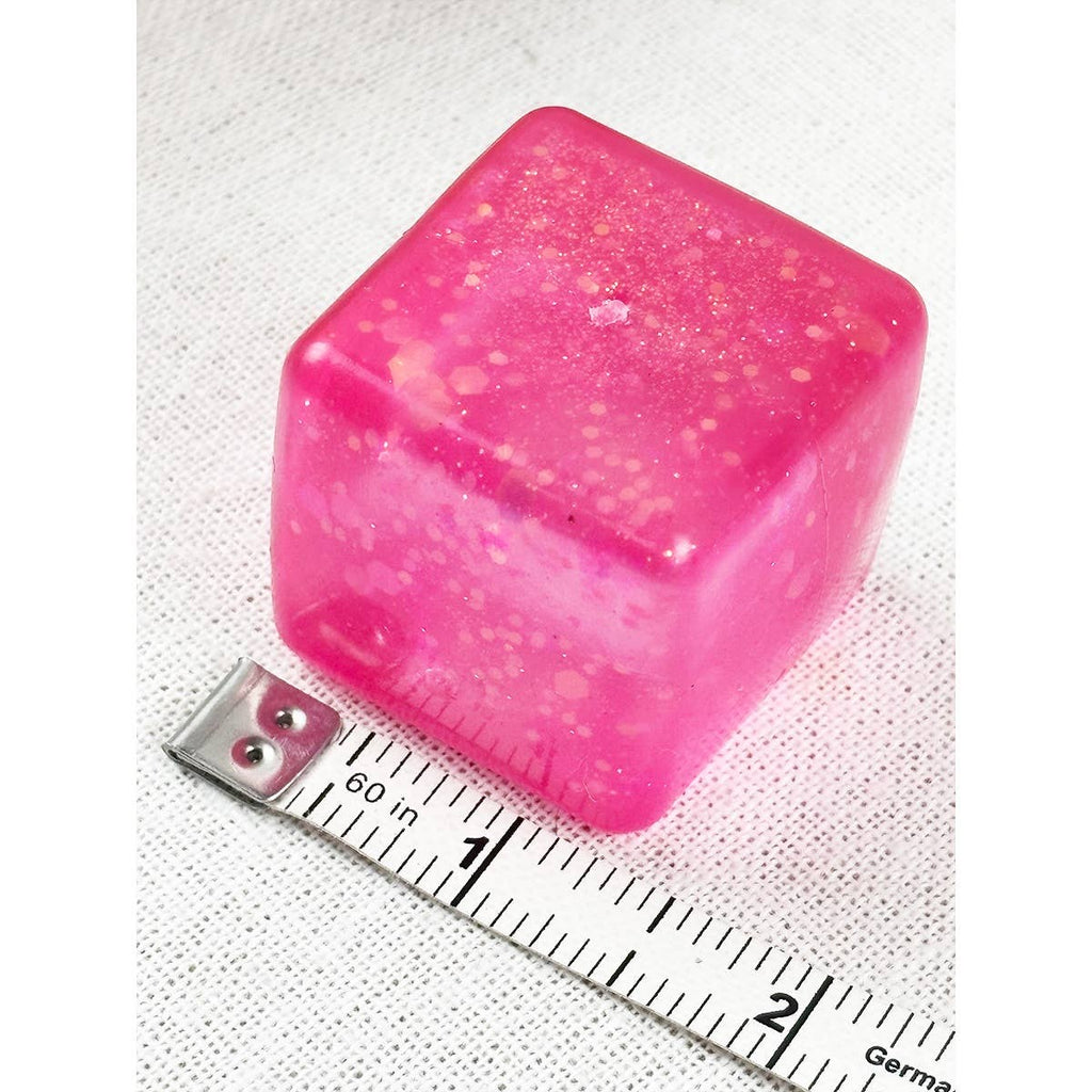 Glitter Mini Ice Cube Squishy Fidget Toy