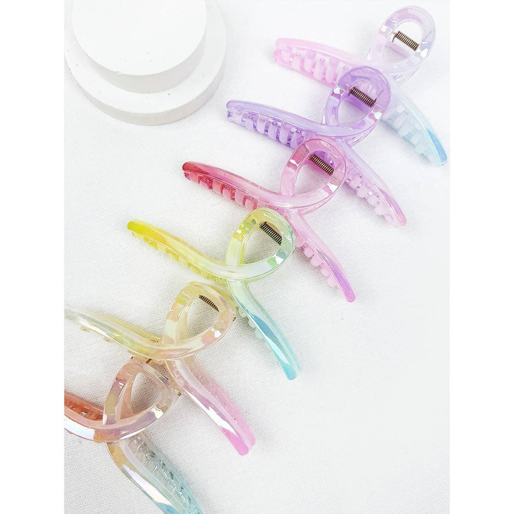 Jumbo Ombre Minimal Style Hair Claw