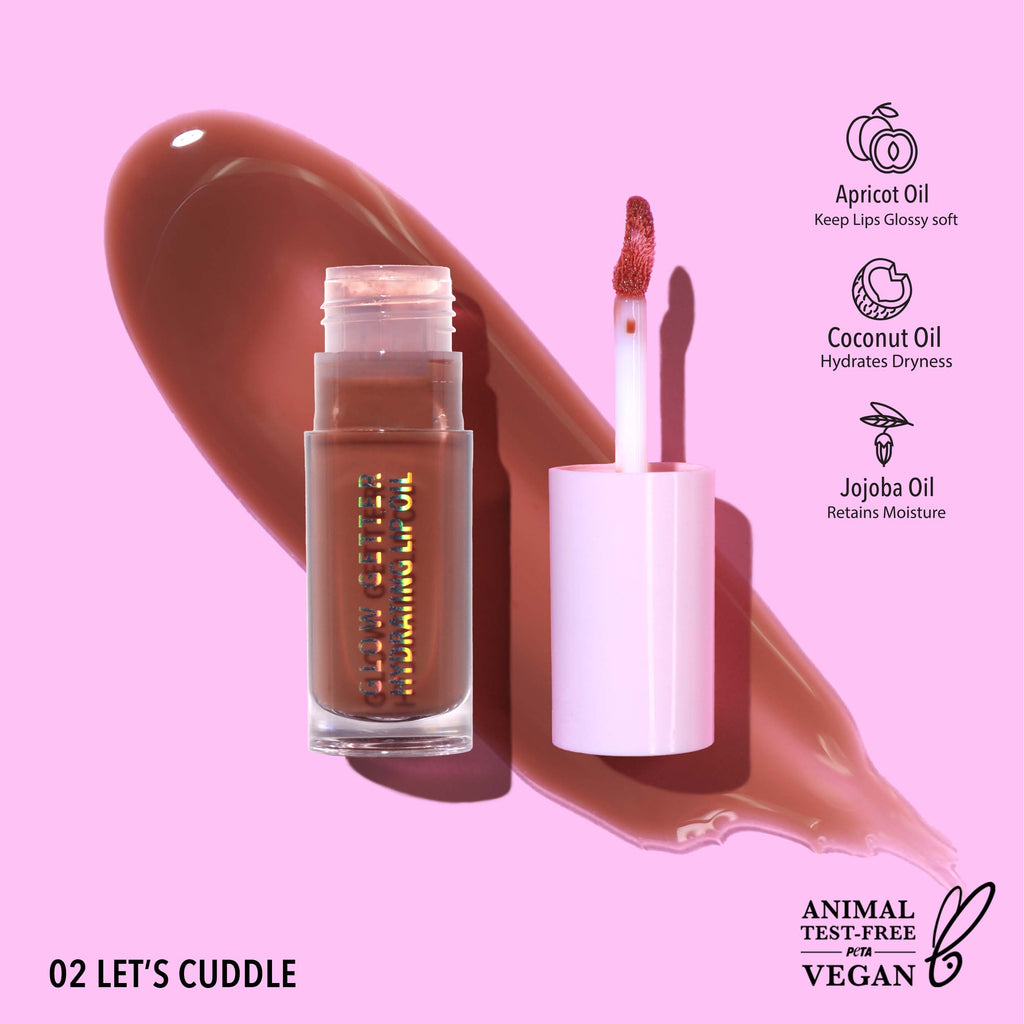 Glow Getter Hydrating Lip Oil (002, Let's Cuddle)