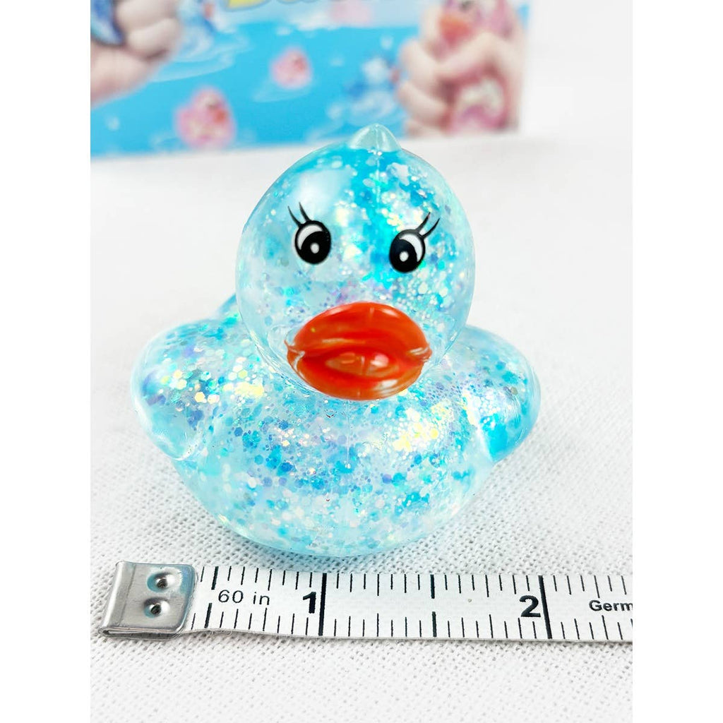 Set of 2 Scented Tranlucent Maltose Duck Squishy Toy