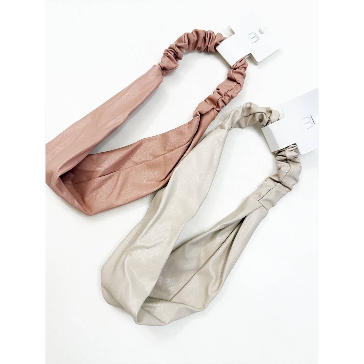 The Original PU Leather Headwrap Set