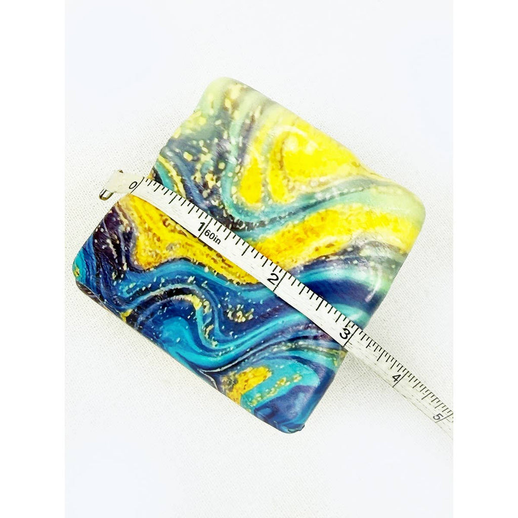 Marbled Slow Rising Cheese Squishy Toy