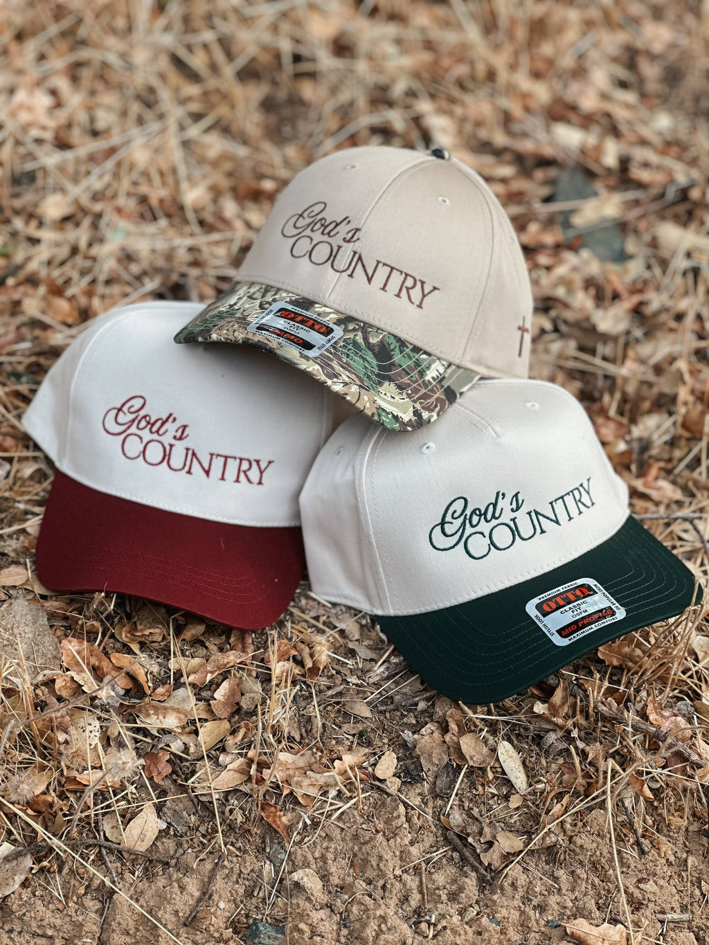 God's Country Embroidered Hat