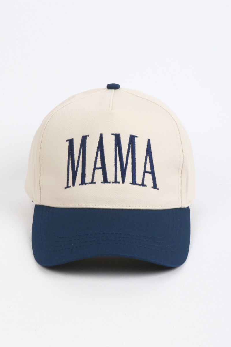 MAMA Embroidery Two Tone Cap