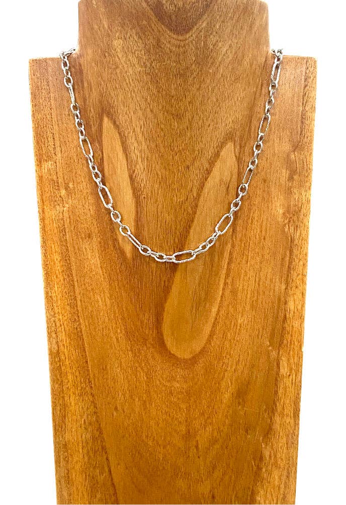 Large Silver Chain